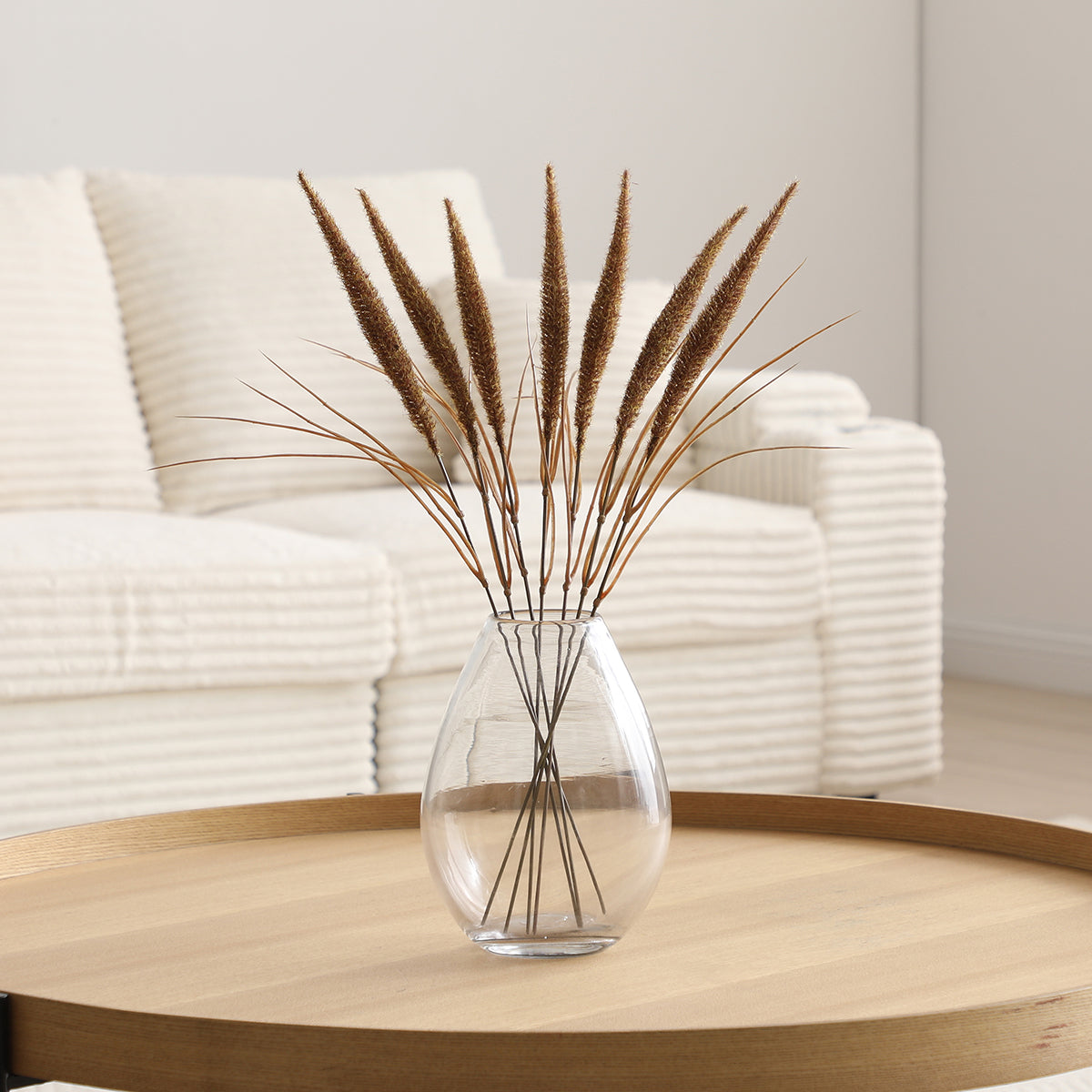 Sia Home bouquet pampa artificiel marron 50 cm