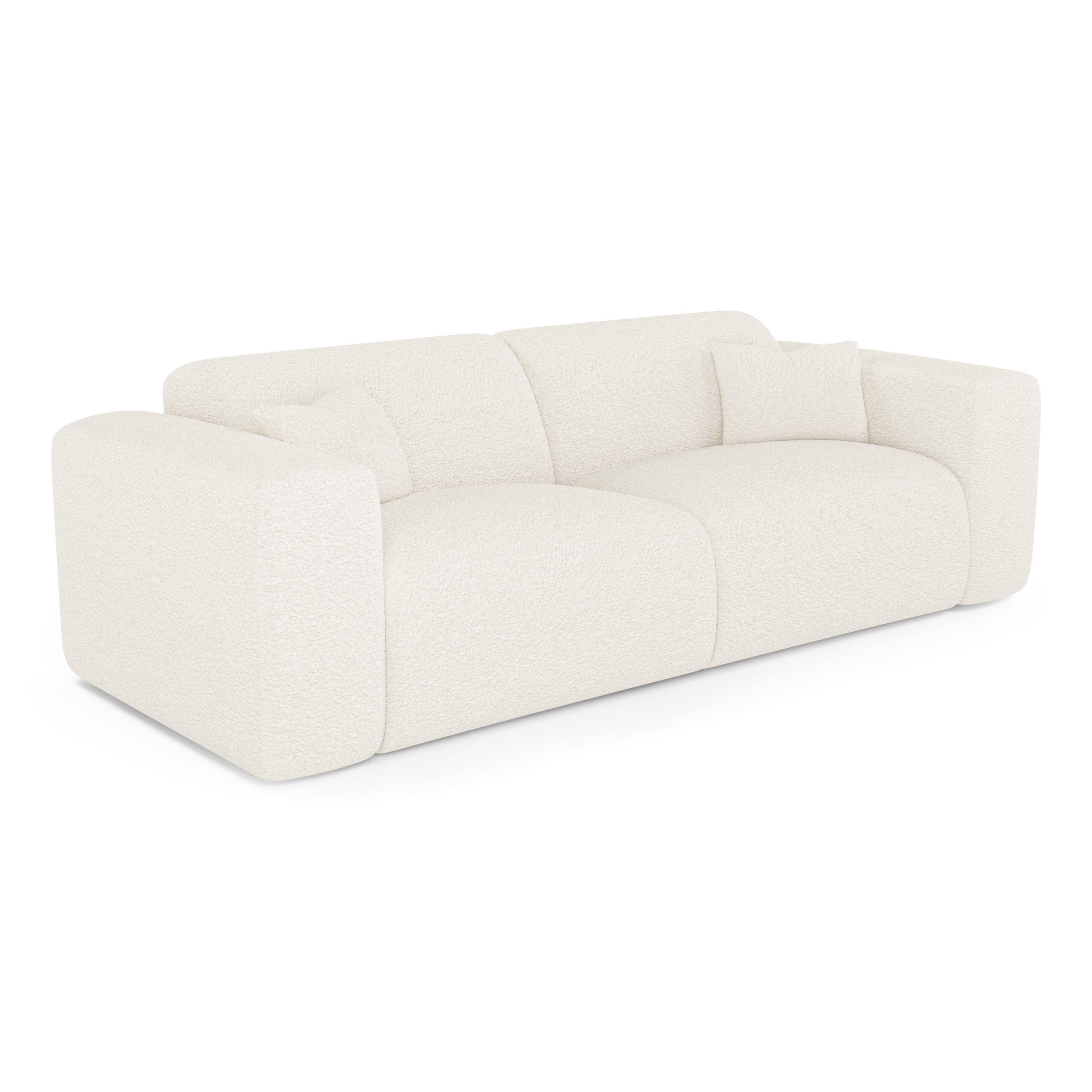Sia Home Myra canapé convertible crème assise arrondie