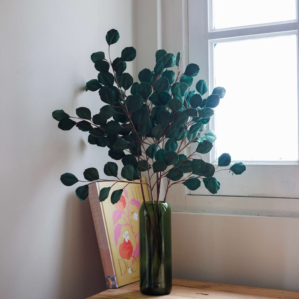 Flowrette Eucalyptus gum tree fleur en papier vert forêt x1
