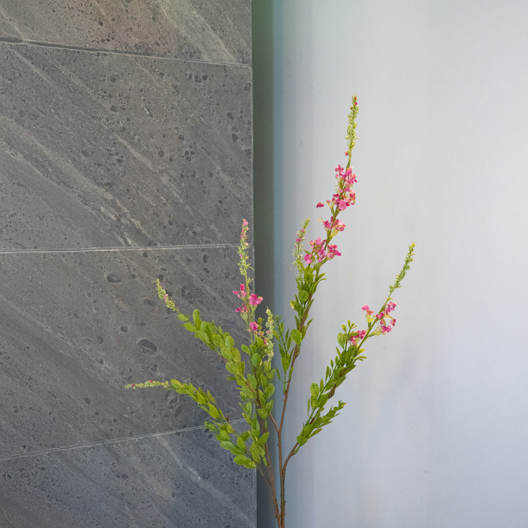 Flowrette Sauge rose fleur artificielle x1 real touch