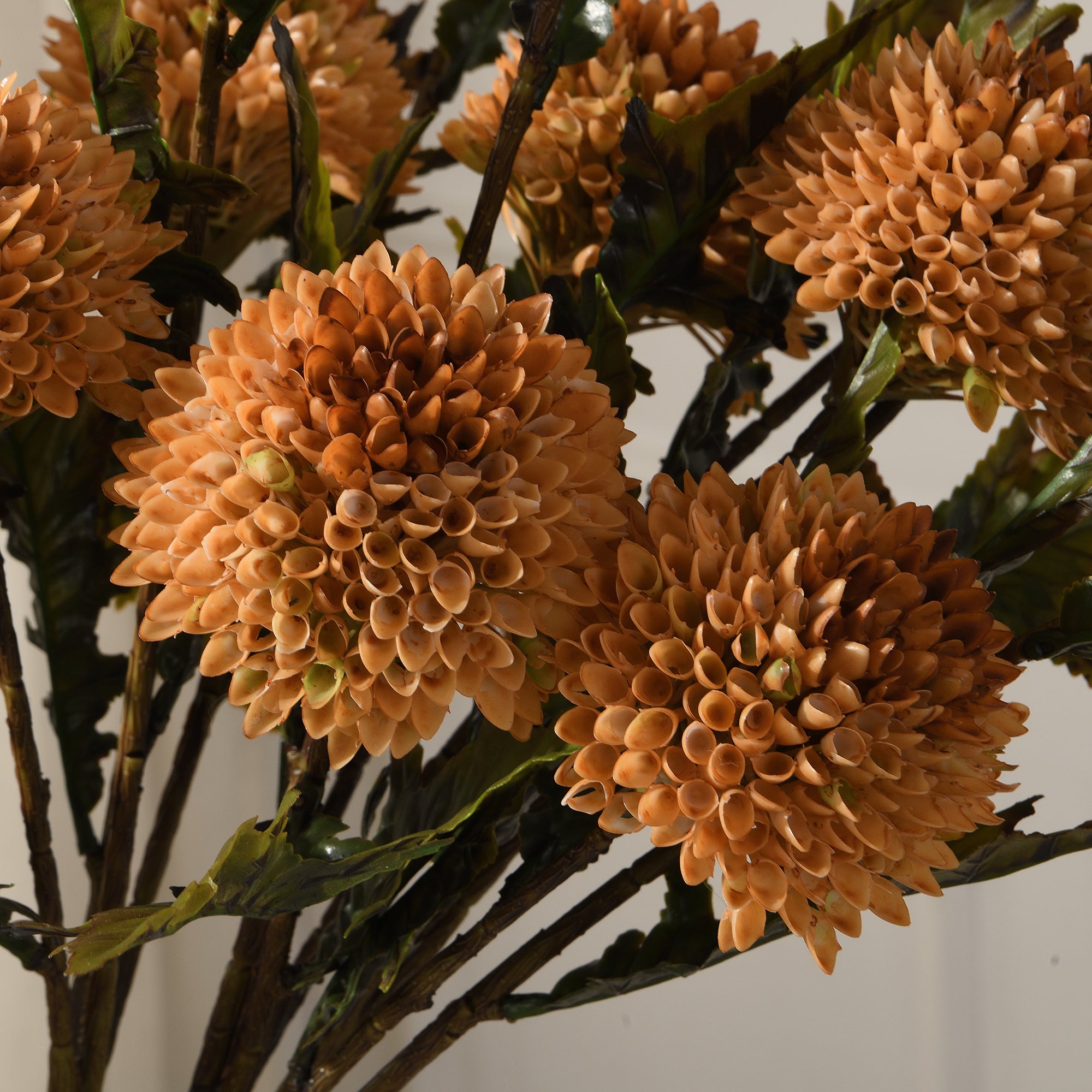 Sia Home Tige Chardon fleur artificielle orange 78 cm