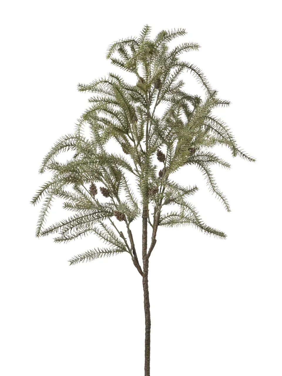Feuillazur Branche feuillage pin vert 115 cm Noël