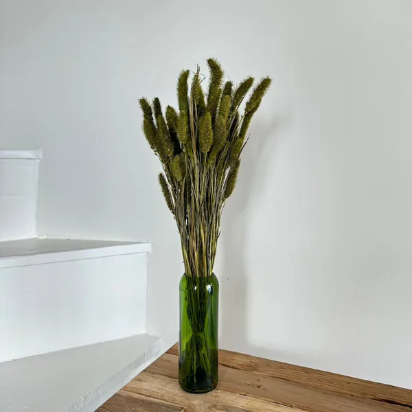 Flowrette Sétaire botte fleurs séchées vert olive