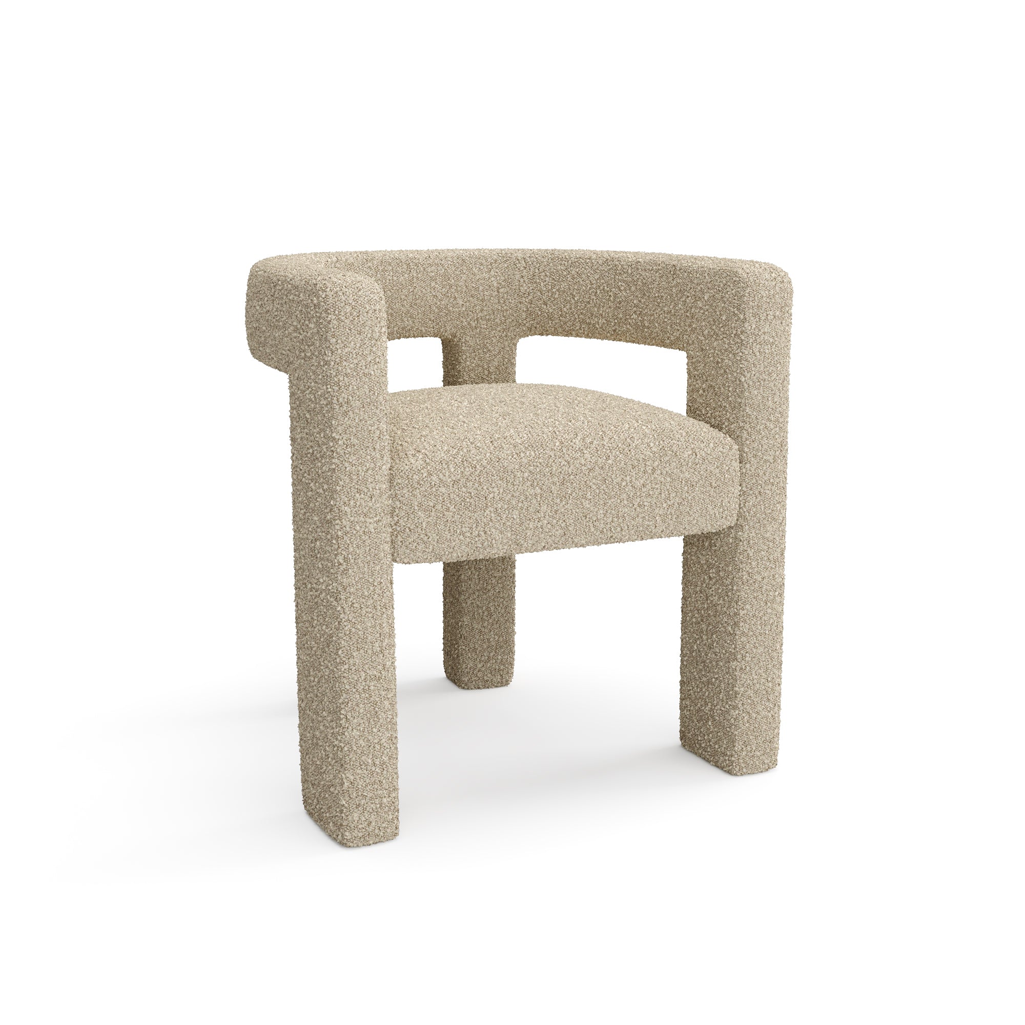 Sia Home Alya fauteuil salon taupe confort enveloppant
