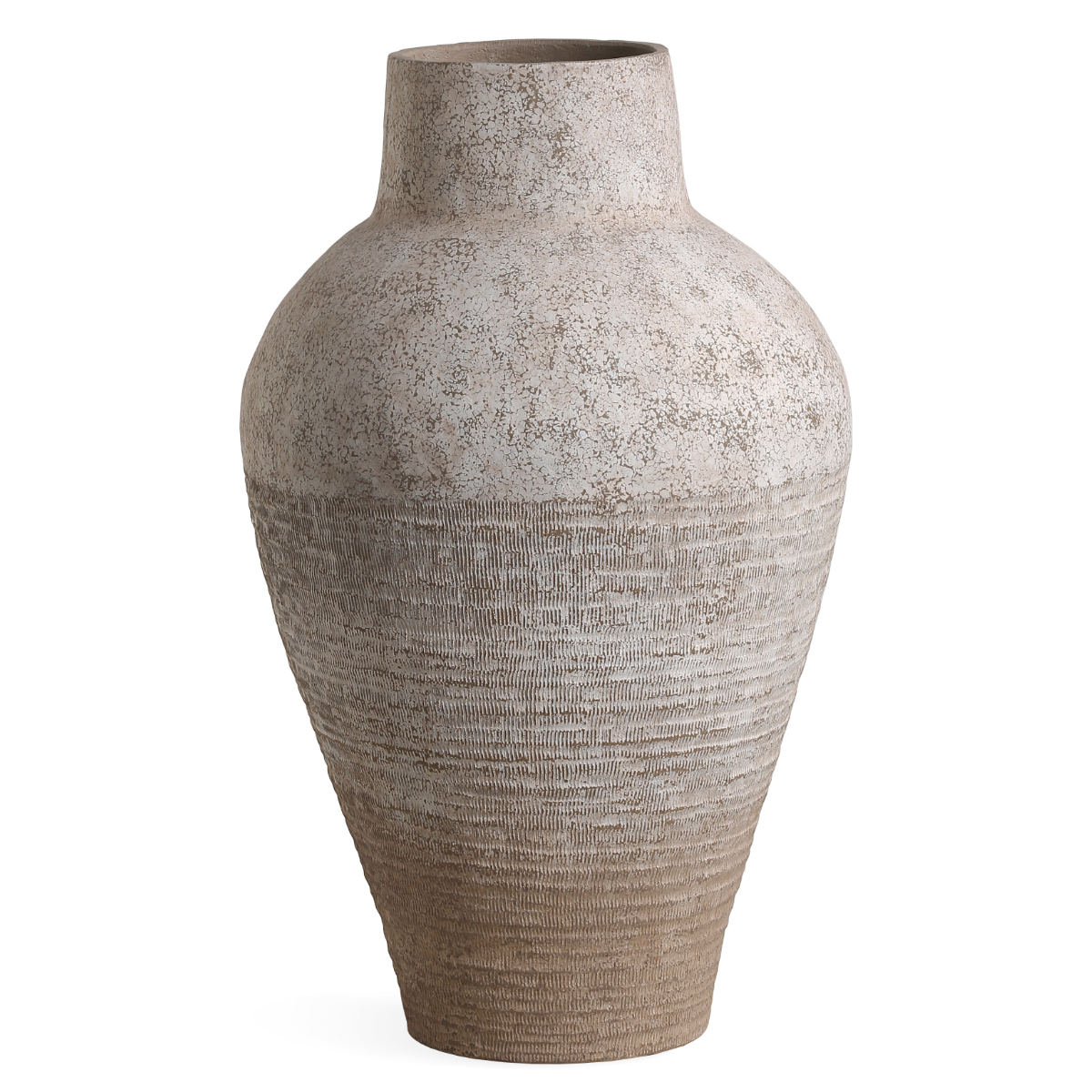 Sia Home Roma cache-pot beige 87 cm fibre ciment