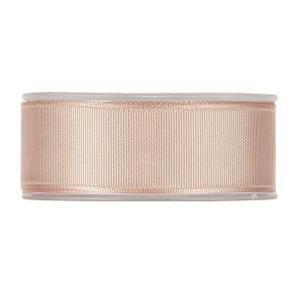 Feuillazur Rungis gros grain ruban décoratif 15mmx20m beige