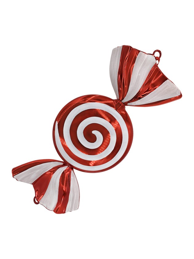 Feuillazur Rungis Bonbon XL 72cm déco Noël gourmand