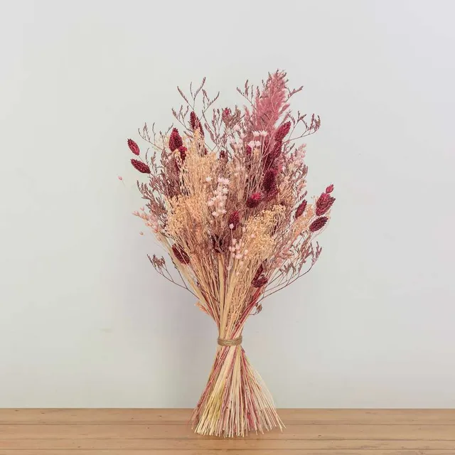 Flowrette Loisirs créatifs Kit DIY bouquet violet fleurs séchées