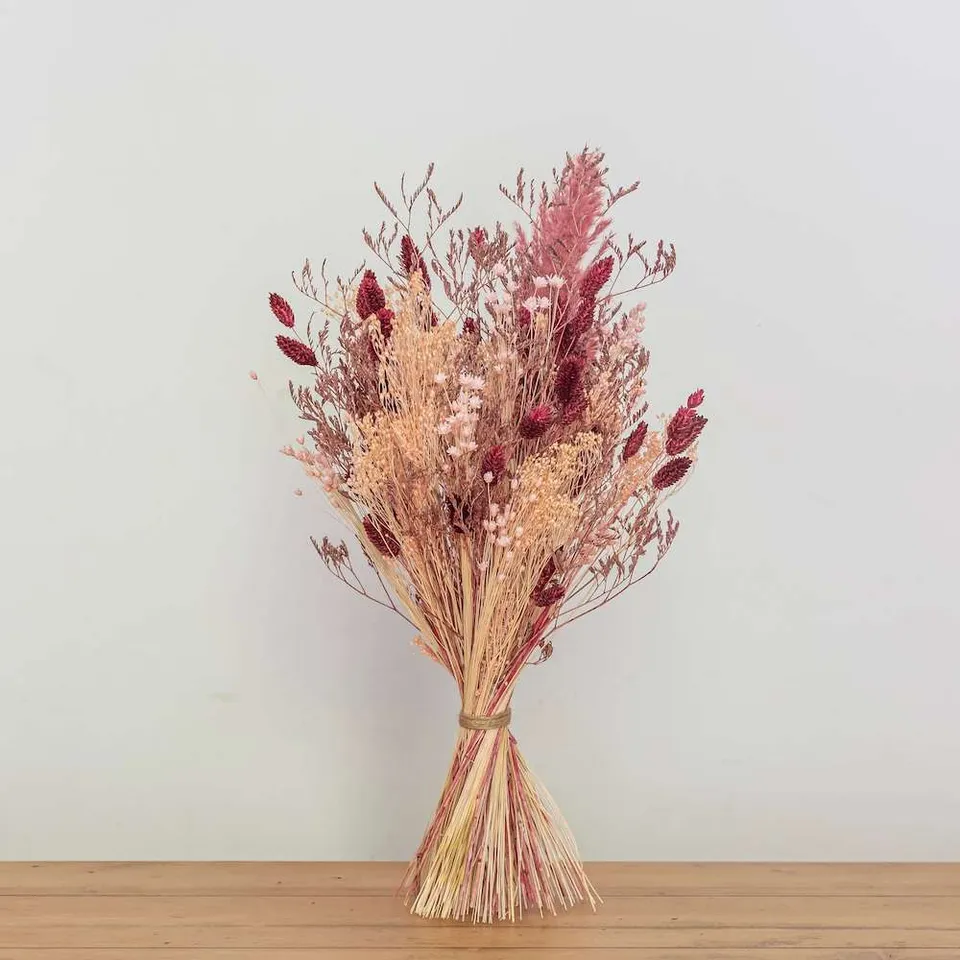 Flowrette Loisirs créatifs Kit DIY bouquet violet fleurs séchées