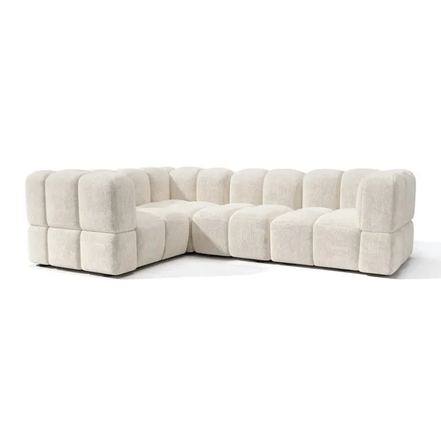 Sia Home Nubi canapé angle gauche modulable 256x178