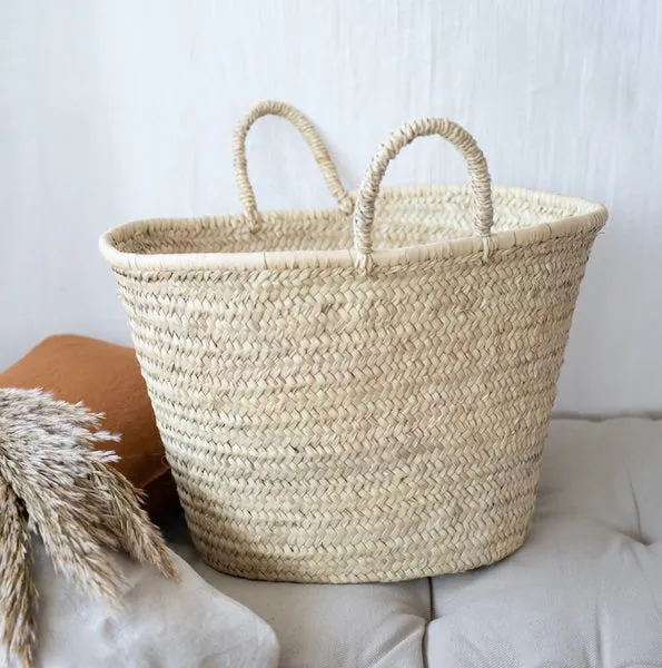 Flowrette Décoration Nador panier osier tressé fait main