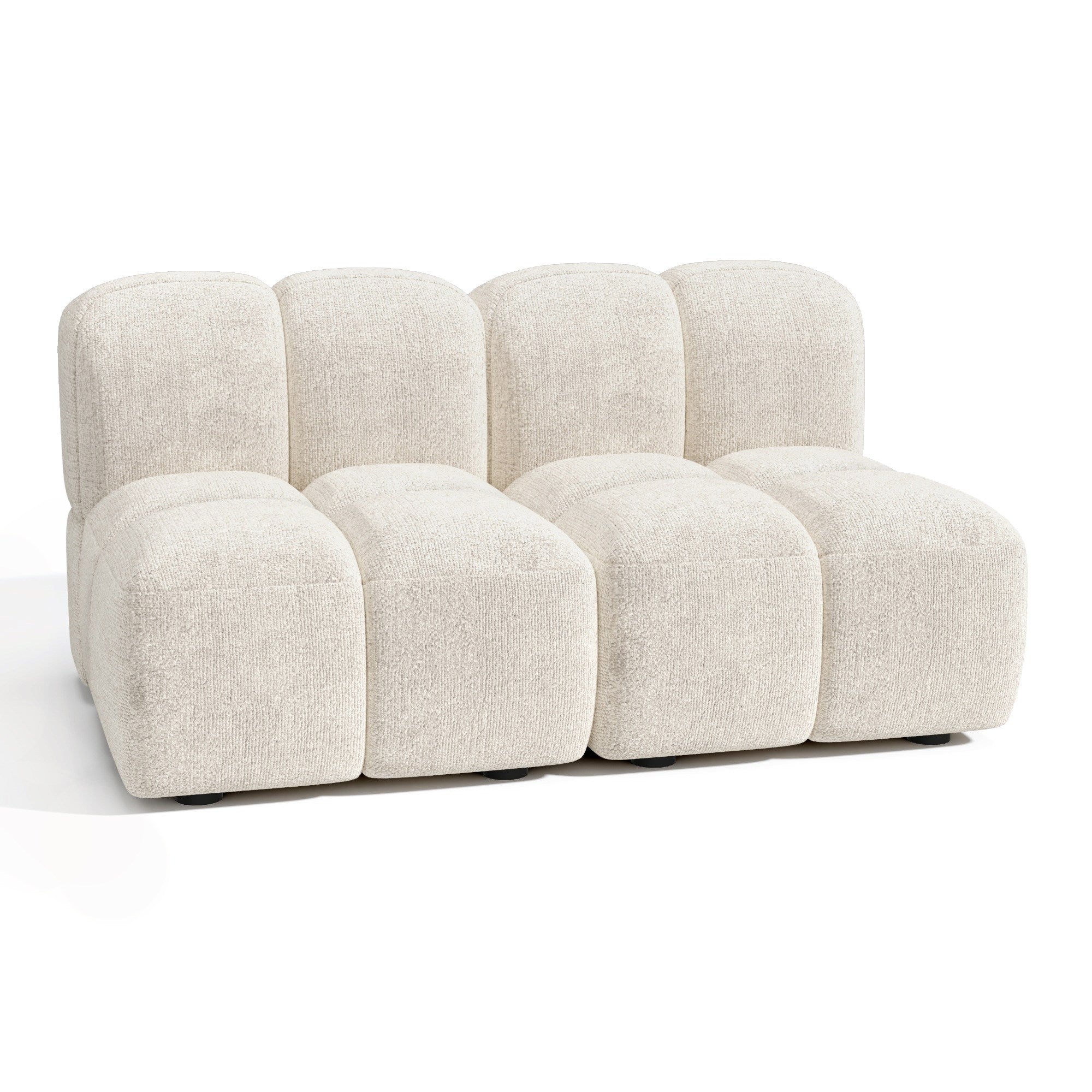 Sia Home NUBI 156 cm canapé modulable mousse ressorts