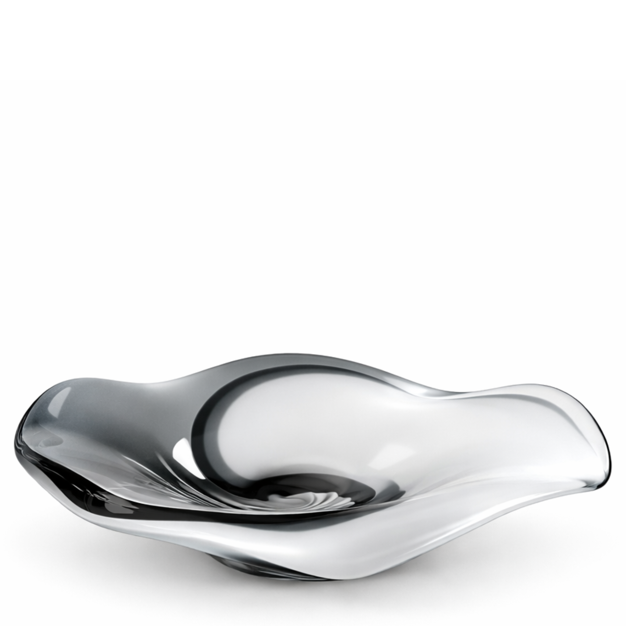 Sia Home Alaska 41 cm coupelle décorative verre blanc