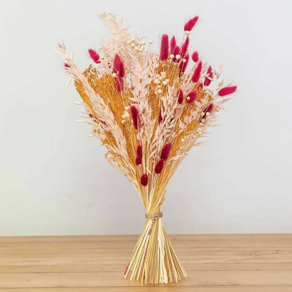 Flowrette Kit DIY bouquet rose fleurs séchées + tuto