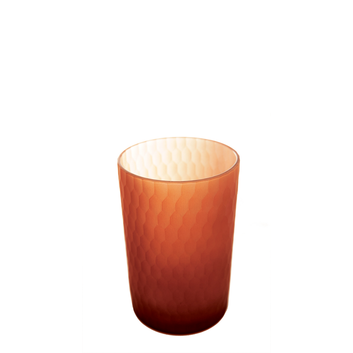 Sia Home Photophores One 18 cm photophore verre orange