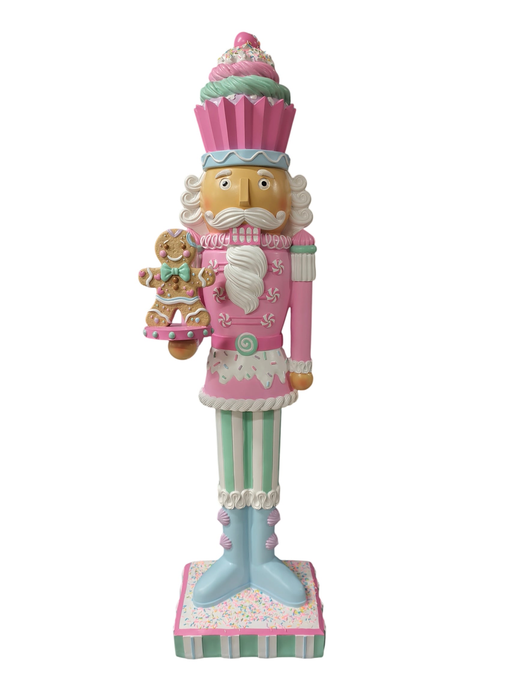 Feuillazur Rungis Soldat gourmand décoration Noël 19x16x61 cm