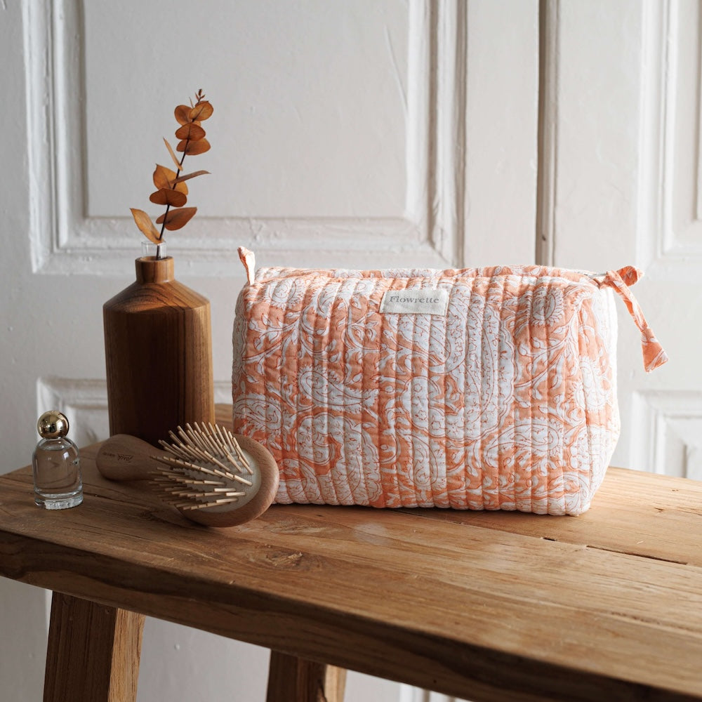 Flowrette Pushkar trousse toilette coton jaune taille M