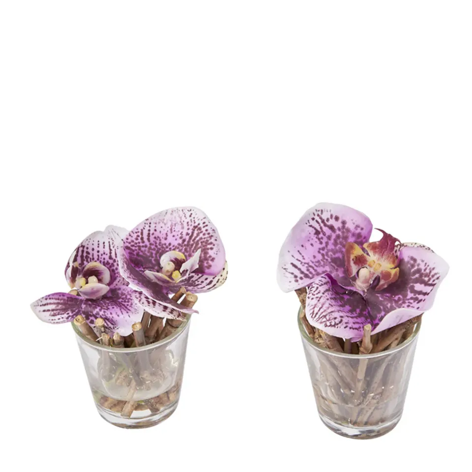 Sia Home Sissi orchidées artificielles illusion eau fuchsia