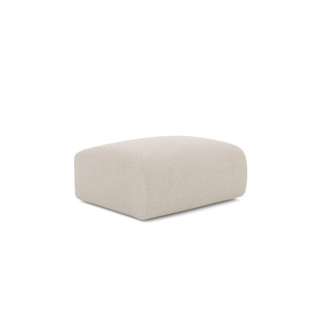Sia Home Myra pouf beige assise arrondie confort