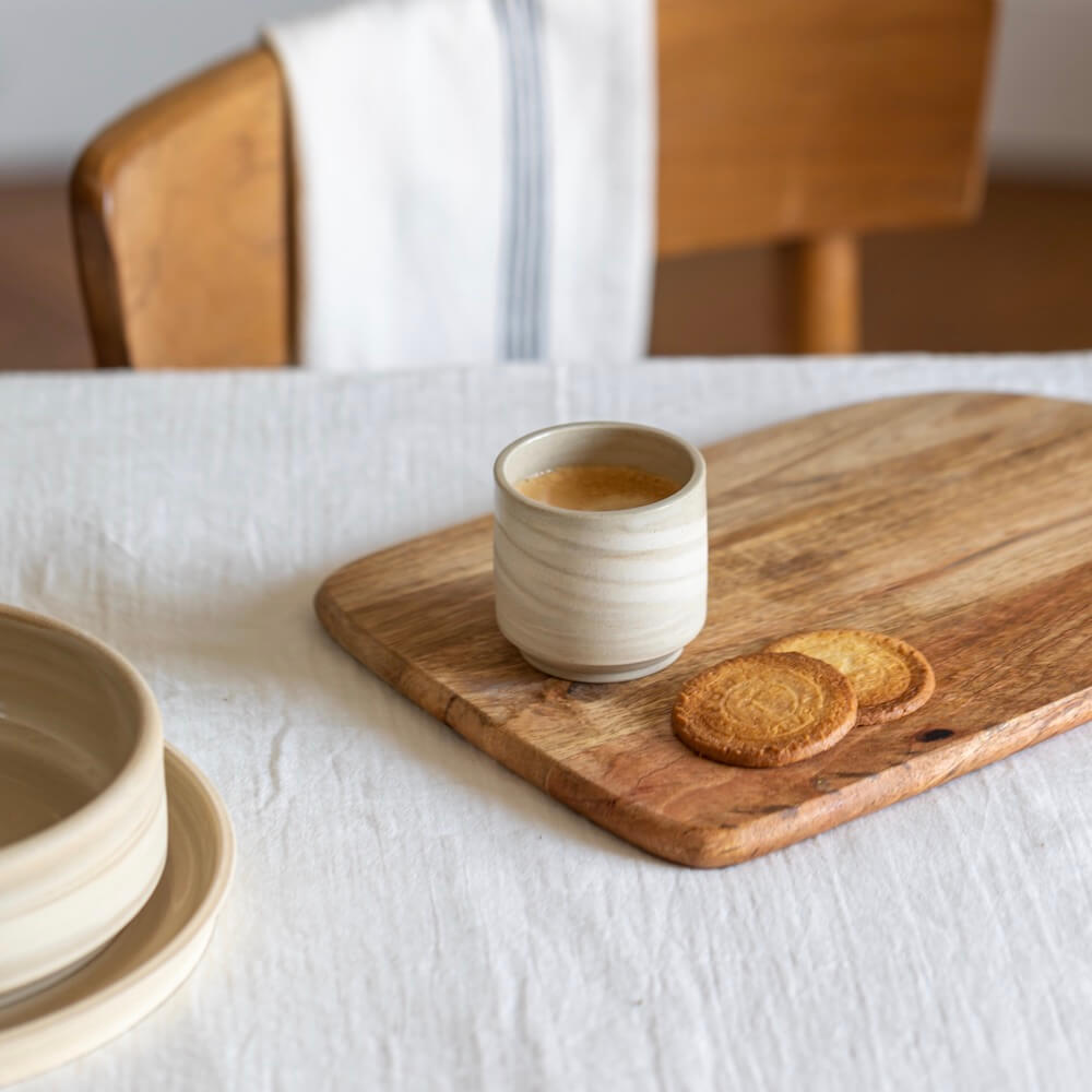 Flowrette Gaïa petite tasse céramique grès 7 cl x1
