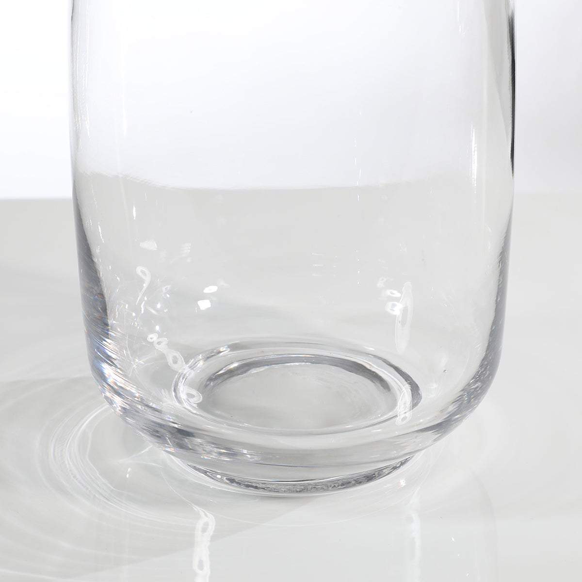 Sia Home Vase Allongé vase verre transparent 32 cm