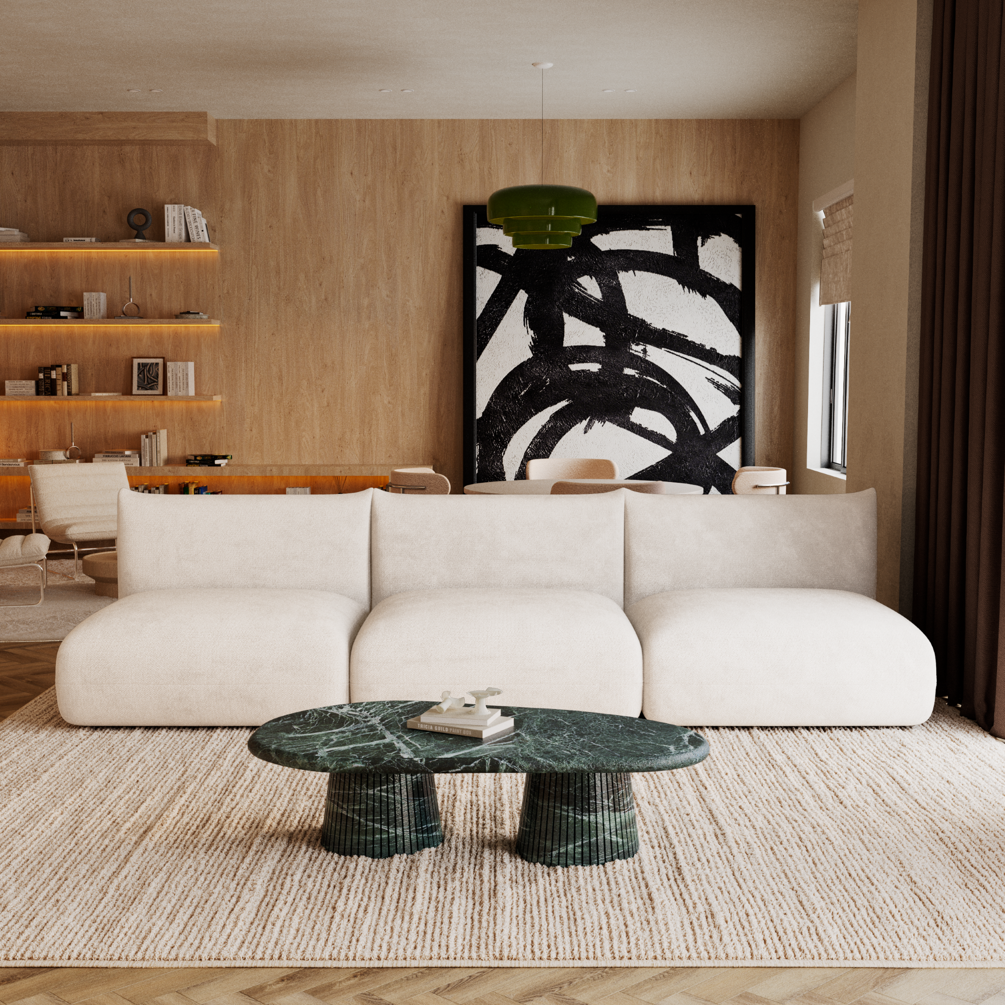 Sia Home Canapés Nooma canapé modulable 291 cm 5 places