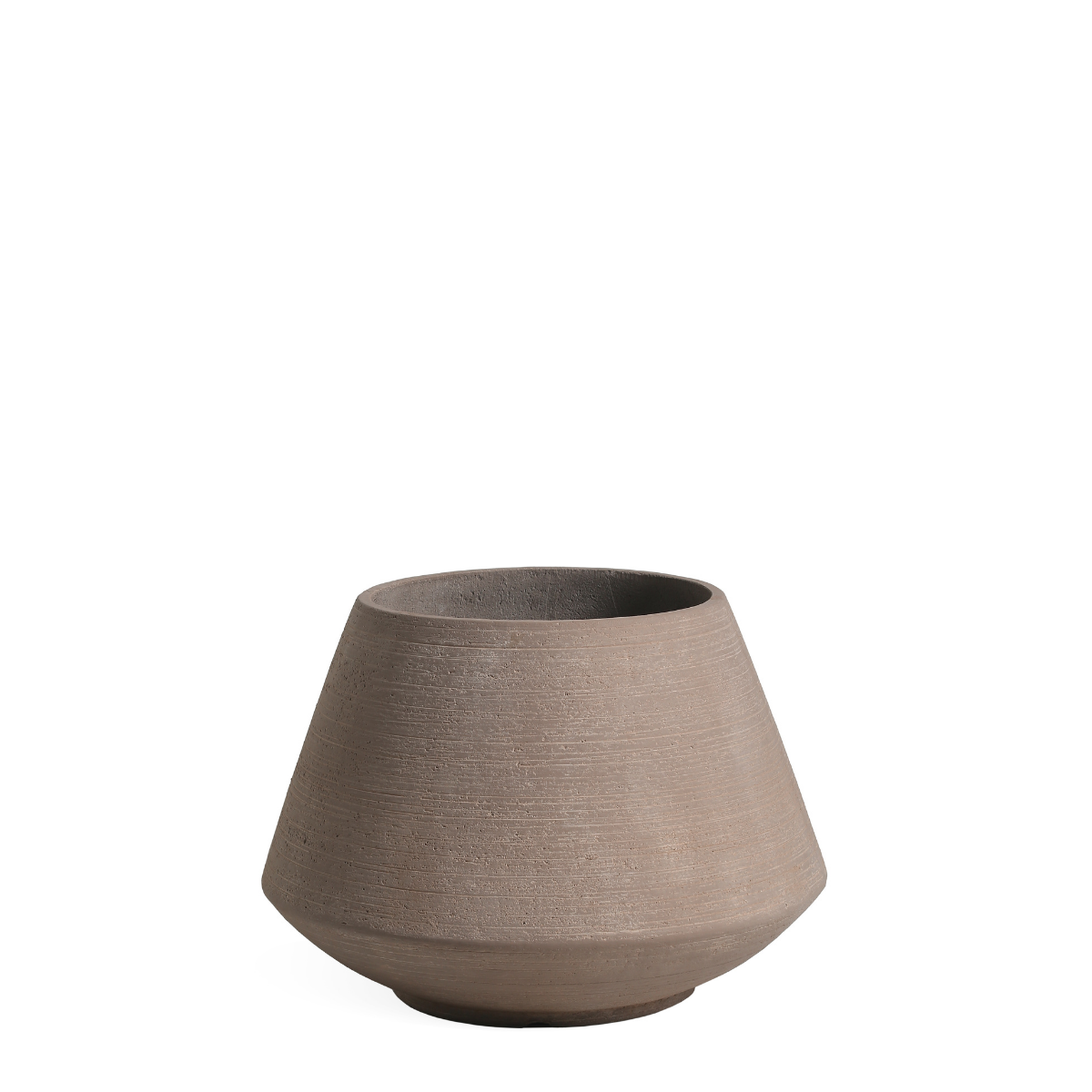 Sia Home Zen cache-pot 40 cm marron fibre ciment
