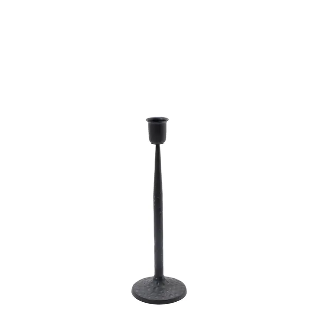 Sia Home Nalia bougeoir métal noir 25,5 cm
