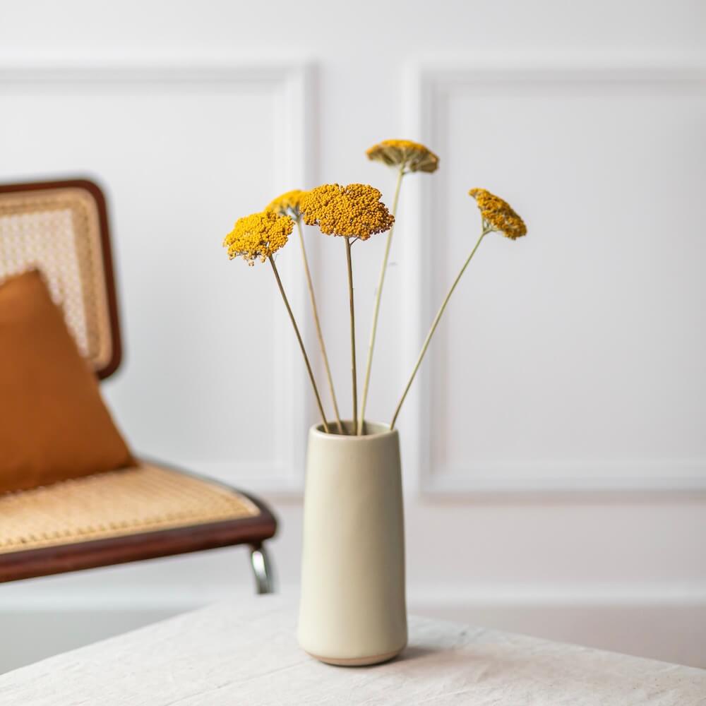 Flowrette achillée Parker fleur séchée jaune botte x1