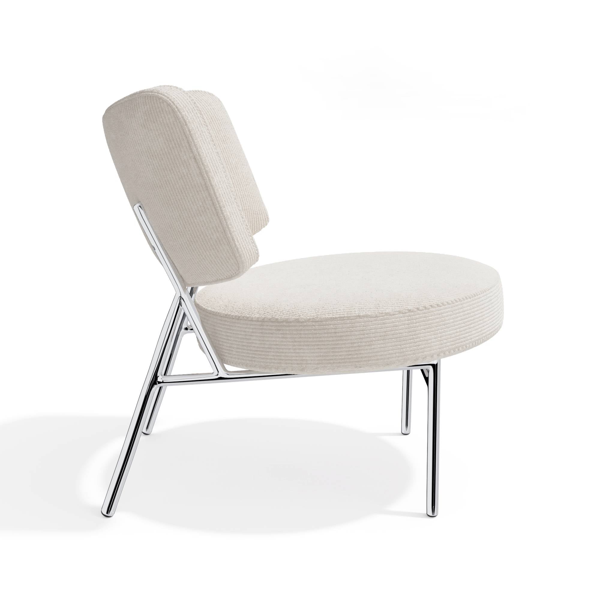 Sia Home Iggy fauteuil écru design assise accueillante