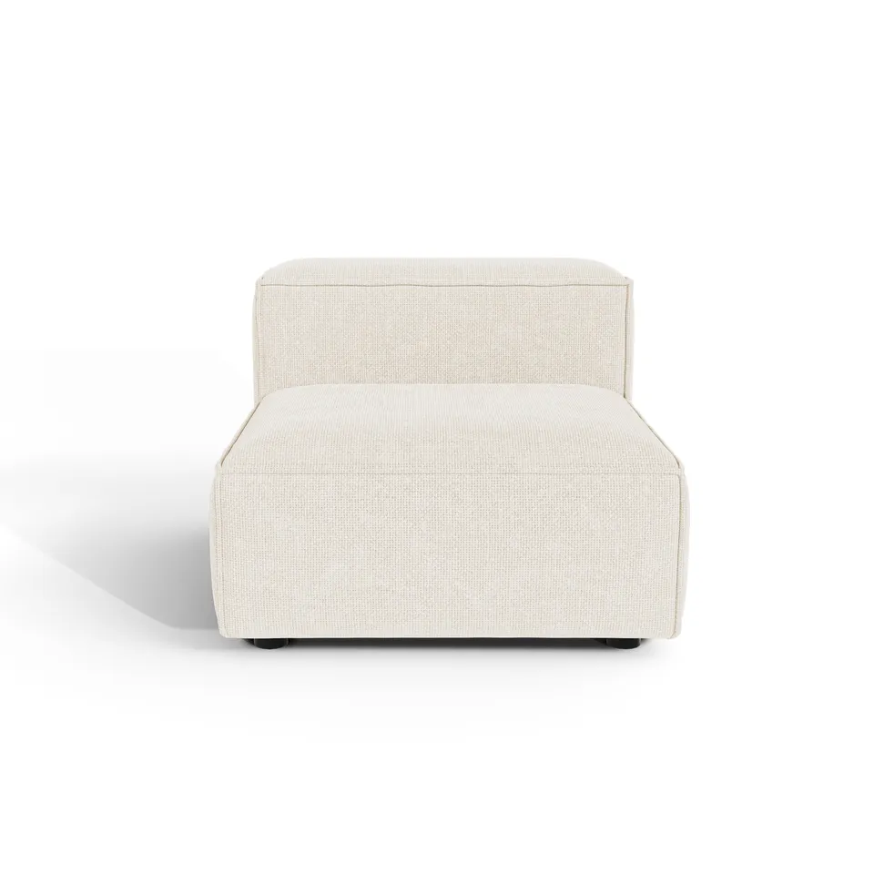 Sia Home Cubi fauteuil crème modulable mousse ressorts