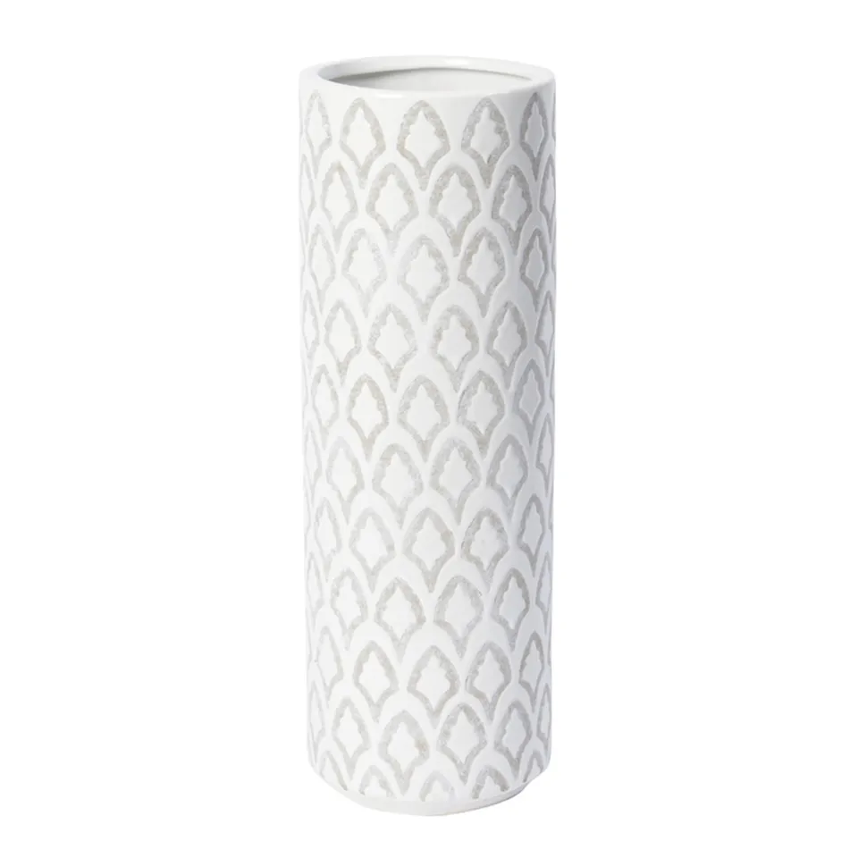 Sia Home Unicorn vase grès 40 cm crème