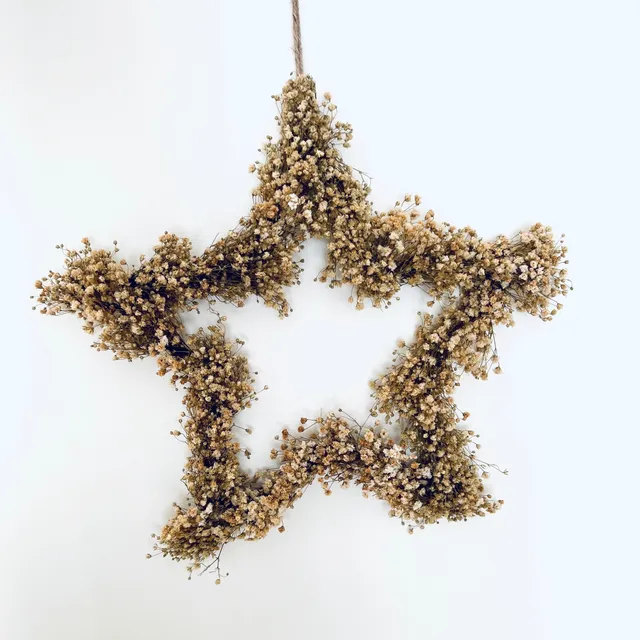 Ateliers Ouchamp Couronnes étoile Rue de Noisiel gypsophile