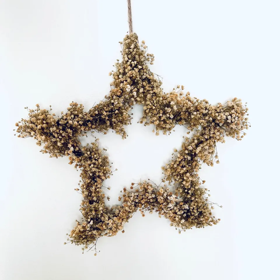 Ateliers Ouchamp Couronnes étoile Rue de Noisiel gypsophile