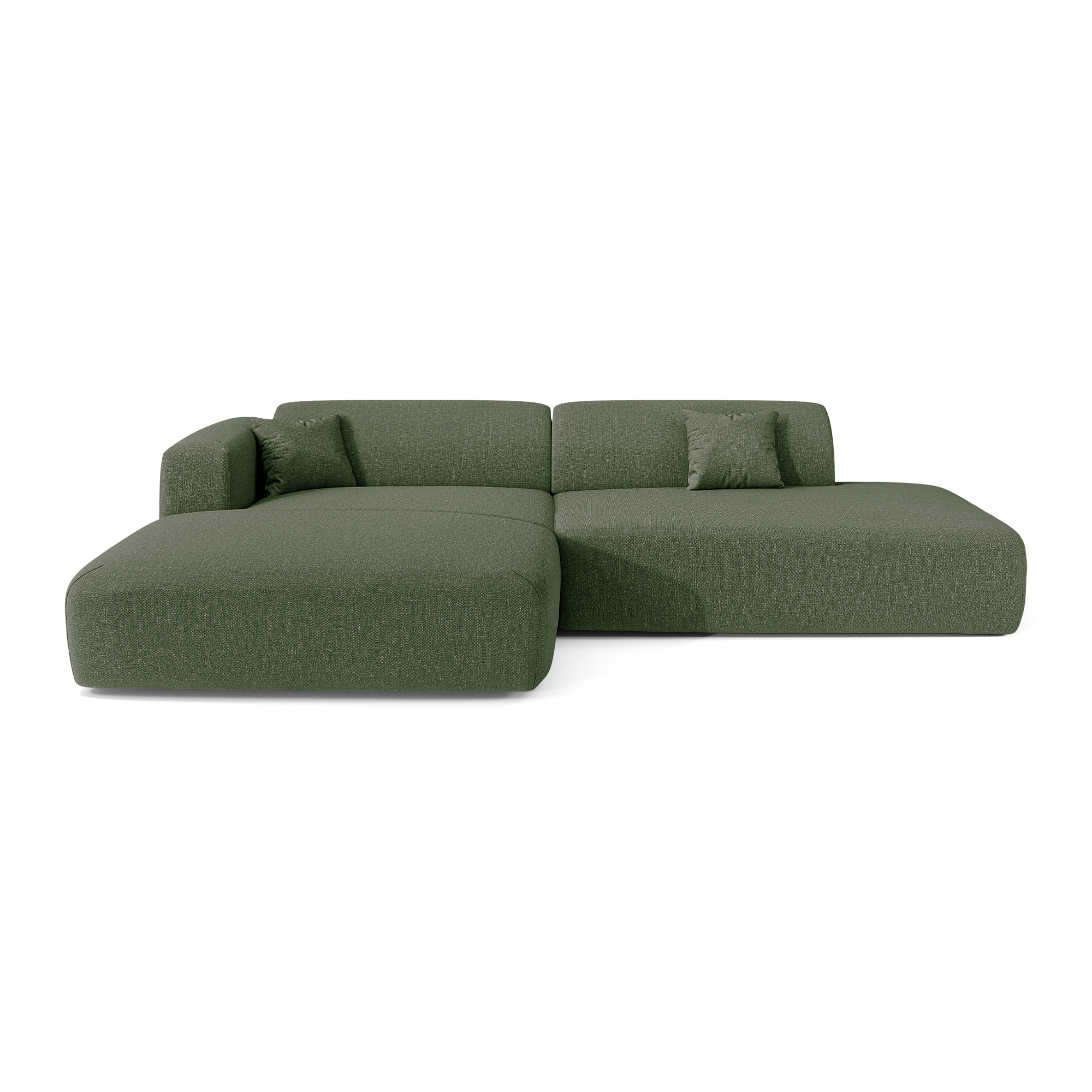 Sia Home Myra canapé d'angle gauche 5 places beige