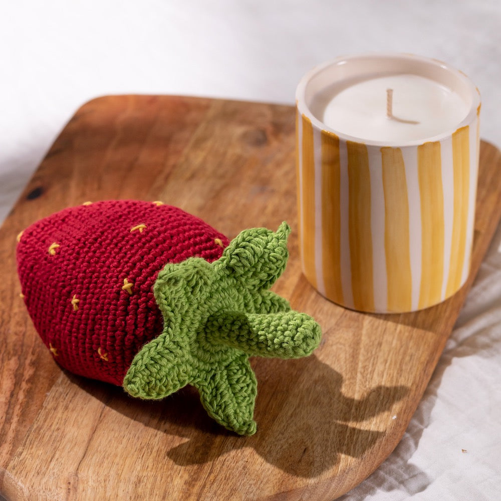 Flowrette Coffret Mère Nature bougie monoï et peluche Fleur