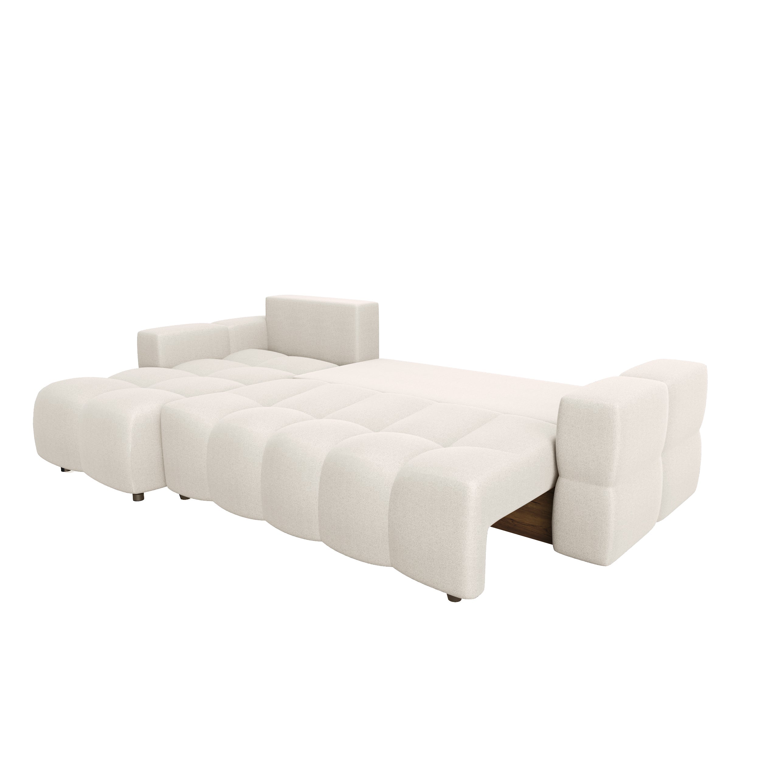 Sia Home Gabriel Canapé Convertible Angle Gauche Crème