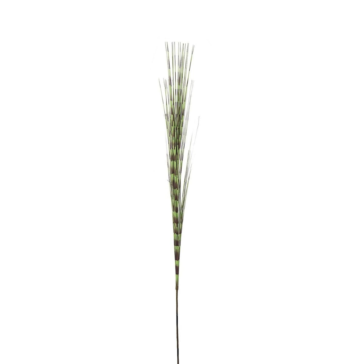 Sia Home Feuillage Herbe rayure 121 cm vert bordeaux