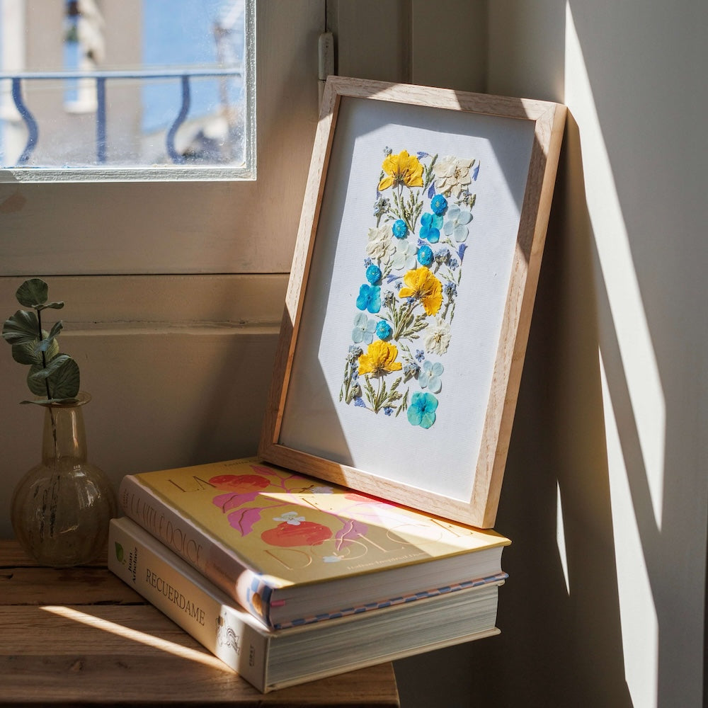 Flowrette Rêve en fleur herbier fleurs séchées A4