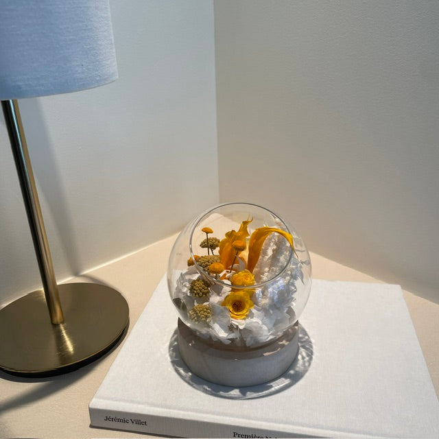 Ateliers Ouchamp Bulles Emilio Castellar bulle 10 cm jaune