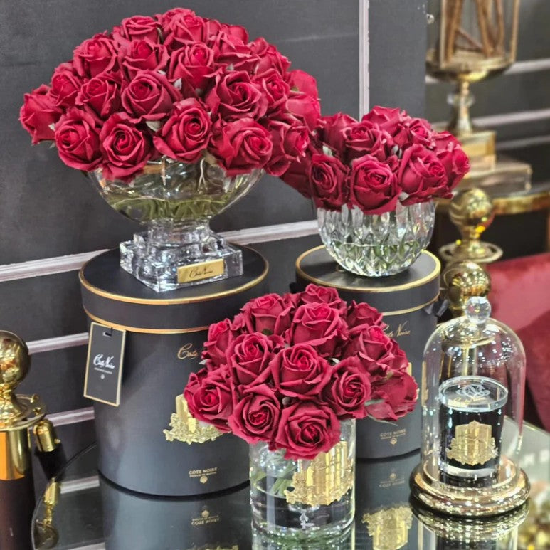 Côte Noire Grand Bouquets RRB04 bouquet parfumé rouge carmin