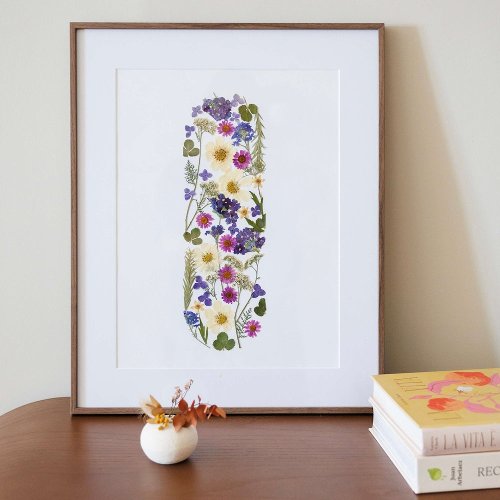 Flowrette Herbier Bouquet d'Été A3 herbier fleurs séchées