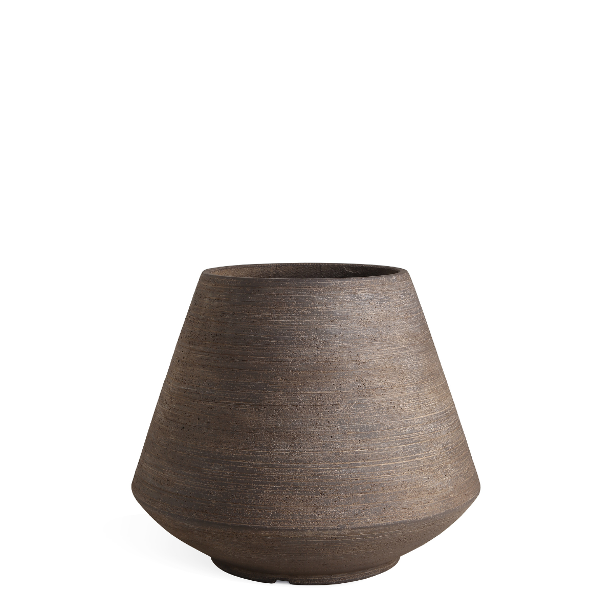 Sia Home Zen cache-pot conique marron foncé 46 cm