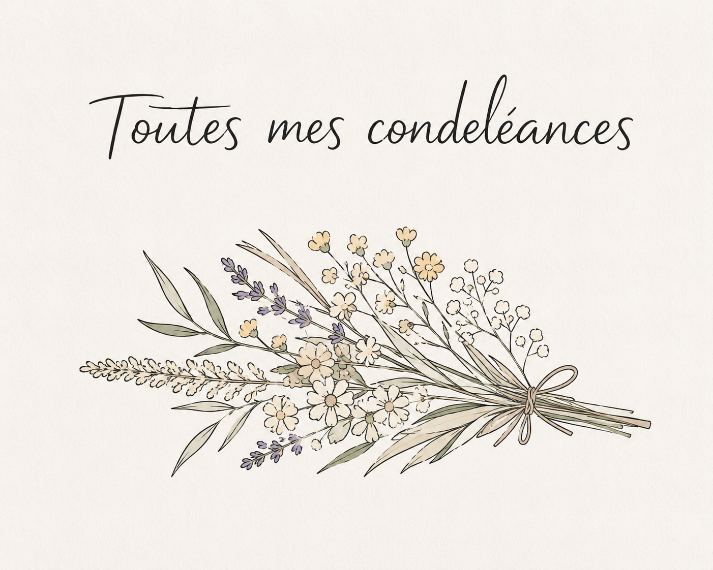 Ateliers Ouchamp Cadeaux Carte de voeux Fête des mères 15x10 cm