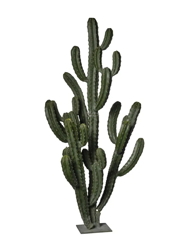 Feuillazur Rungis Pillar cactus artificiel vert 168cm