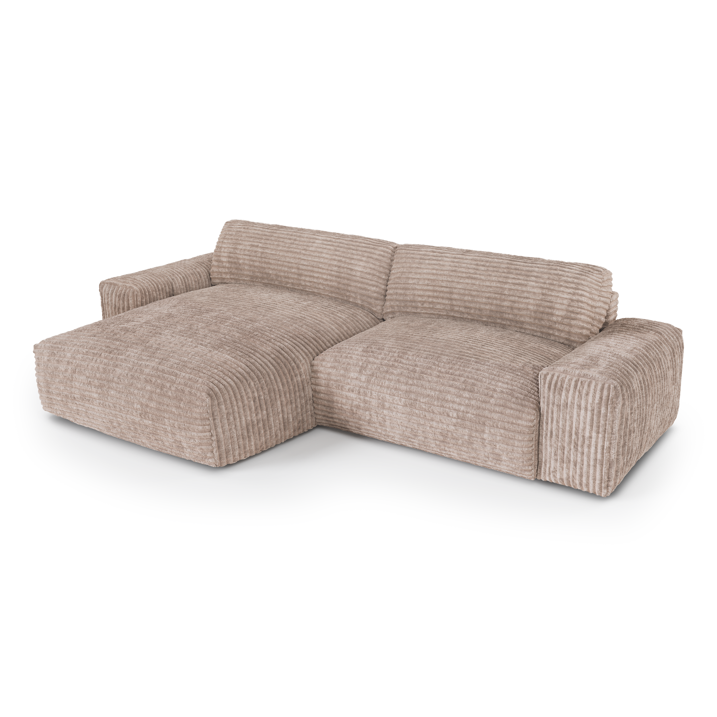 Sia Home Bliss canapé d'angle gauche noir