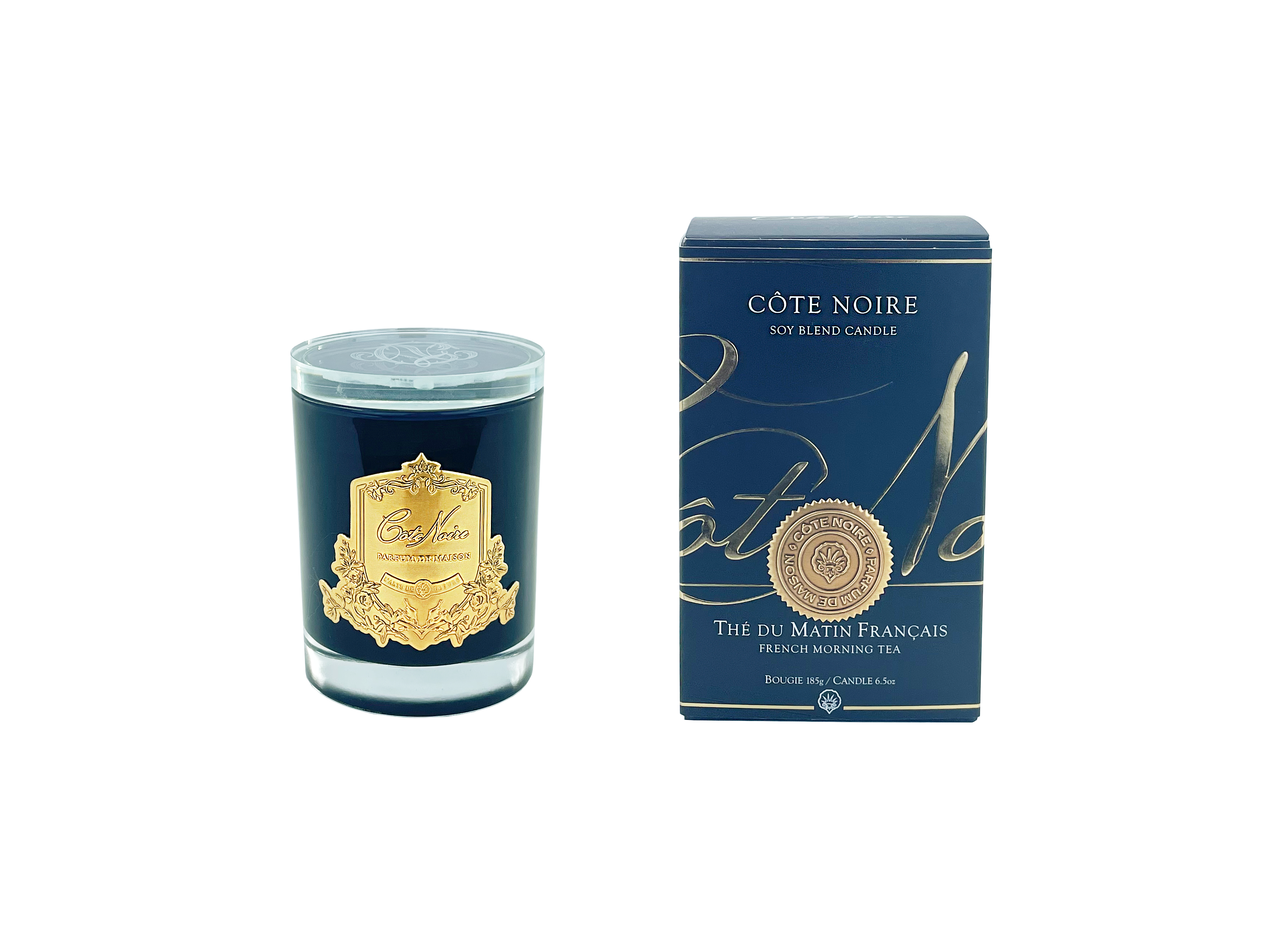 Côte Noire Soy Blend bougie thé French Morning Tea 450g