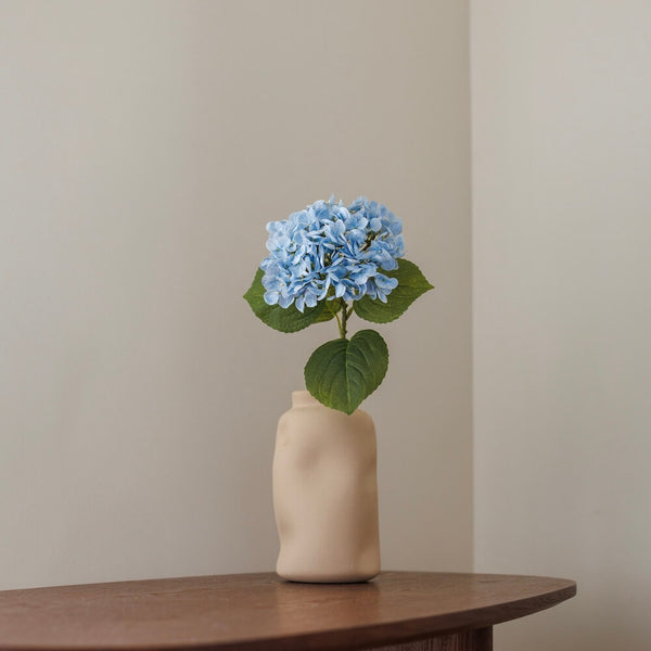 Flowrette hortensia fleur artificielle bleu clair Real Touch