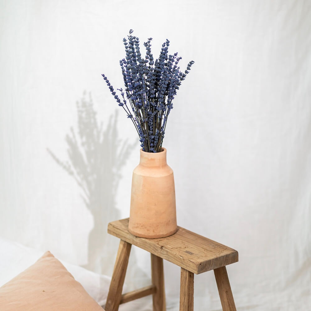 Flowrette Fleurs séchées Botte lavande bleue x1 fleur parfumée
