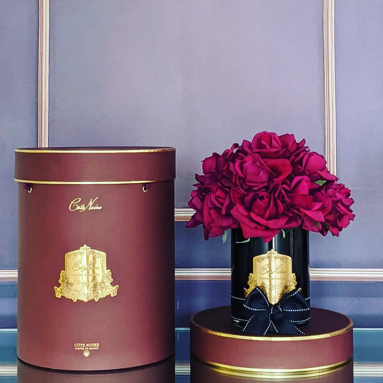 Côte Noire Grand Bouquet Carmine Verre Fumé LTWB04